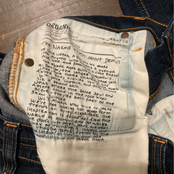 Two Pairs Worn Nudie Jeans - Picture 11 of 12